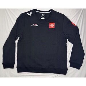 Castore Toyota Joe Gibbs Racing Team Issued Crewneck Sweatshirt Size 3XL